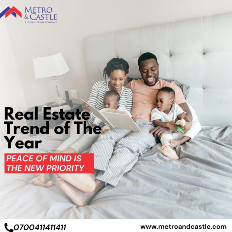 Real Estate Trend of the Year: Peace of Mind is the New Priority